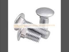 M6 M8 M10 Stainless Steel Carriage Bolt SS304 SS316 SS316L DIN603 ISO8677