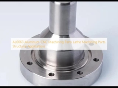AL6063 Aluminum CNC Machining Parts Lathe Machining Parts Structural Applications