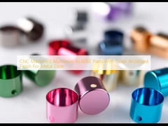 CNC Machined Aluminum AL6063 Parts With Color Anodized Finish For Metal Case