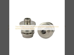 Titanium Alloy TC11 CNC Machining Parts Sandblasted Finish Aesthetic  Structural Appeal