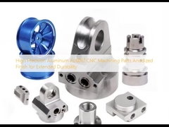High Precision Aluminum AL6061 CNC Machining Parts Anodized Finish for Extended Durability